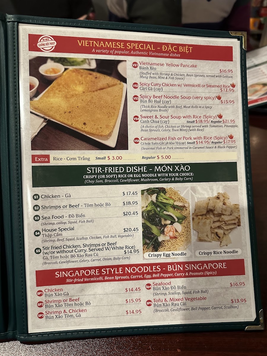 Doan's Vietnamese Cuisine Menu - Image 4
