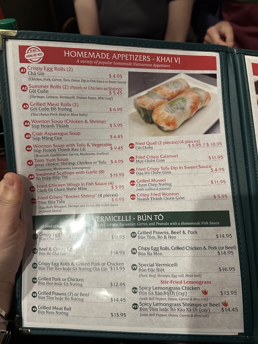 Doan's Vietnamese Cuisine Menu - Image 5